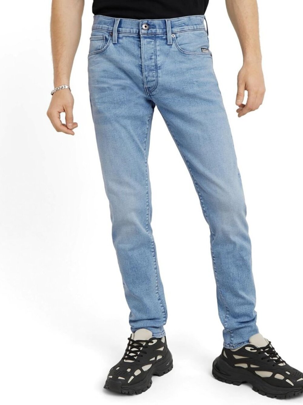 Slim Fit Men's Jeans - Stylish Casual Denim, Versatile Everyday Wear, Size